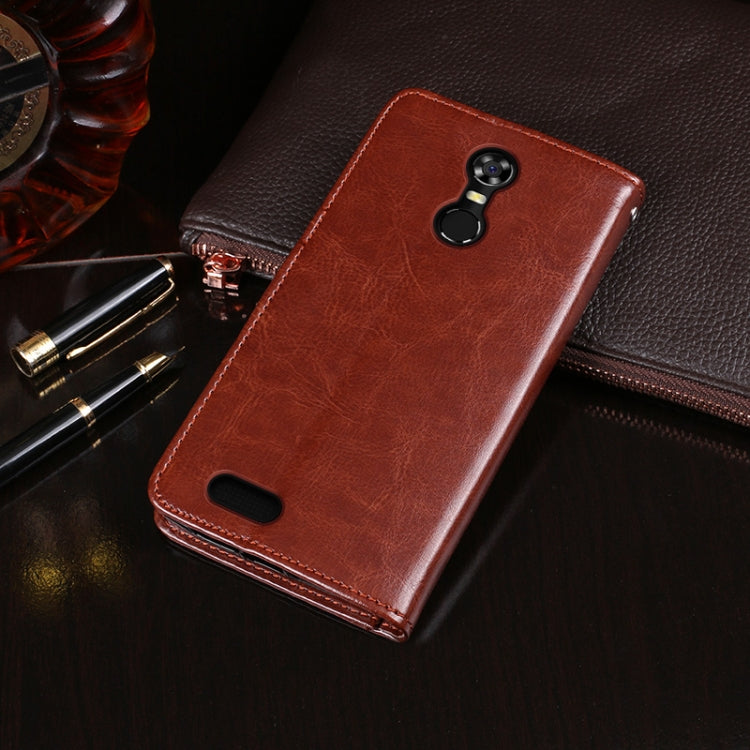 idewei  Crazy Horse Texture Horizontal Flip Leather Case with Holder & Card Slots & Wallet, For Oukitel C8, For Oukitel C15 Pro, For Oukitel C16 Pro