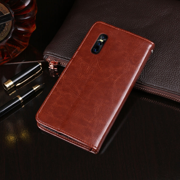 idewei  Crazy Horse Texture Horizontal Flip Leather Case with Holder & Card Slots & Wallet, For Vivo V15 Pro, For Vivo X23, For Vivo X30