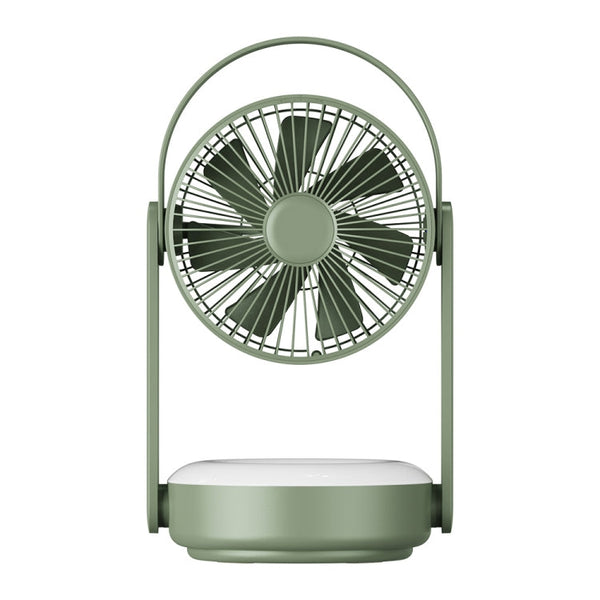 WT-F62 Outdoor Portable USB Charging Air Cooling Fan with LED Night Lamp