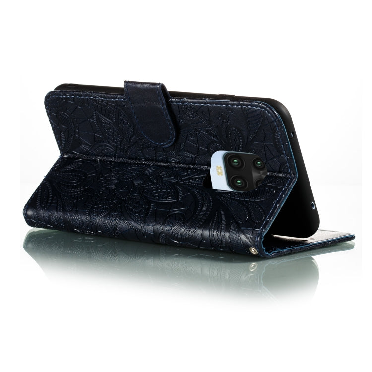 Lace Flower Embossing Pattern Horizontal Flip Leather Case , with Holder & Card Slots & Wallet & Photo Frame & Lanyard, For Xiaomi Redmi Note 9S, For Huawei Nova 7, For Huawei Nova 7 Pro, For Huawei Nova 7 SE