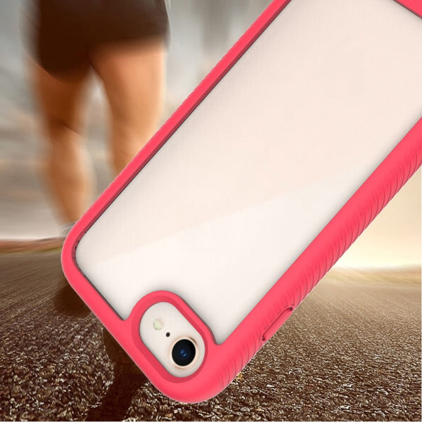 Starry Sky Solid Color Series Shockproof PC + TPU Protective Case