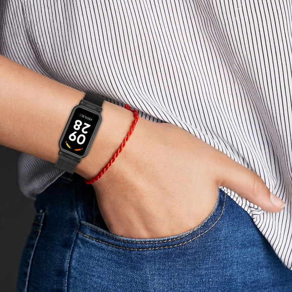 2 in 1 Milan Metal Watch Band, For Redmi Band 2