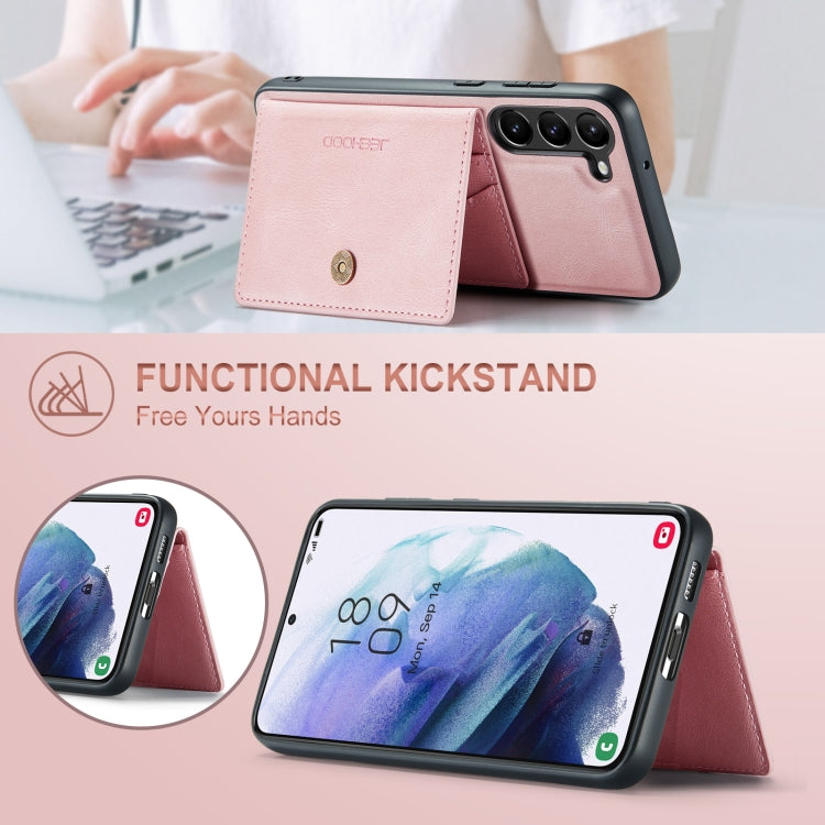 JEEHOOD Retro Magnetic Detachable Protective Phone Case with Wallet & Card Slot, For Samsung Galaxy A54 5G / A54 4G