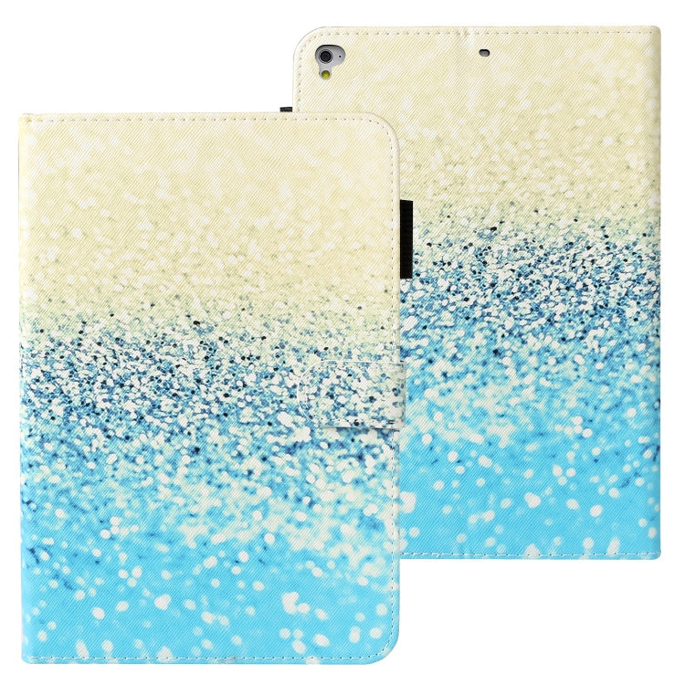 Cross Texture Painted Horizontal  Leather Case with Sleep / Wake-up Function & Card Slot & Holder & Wallet