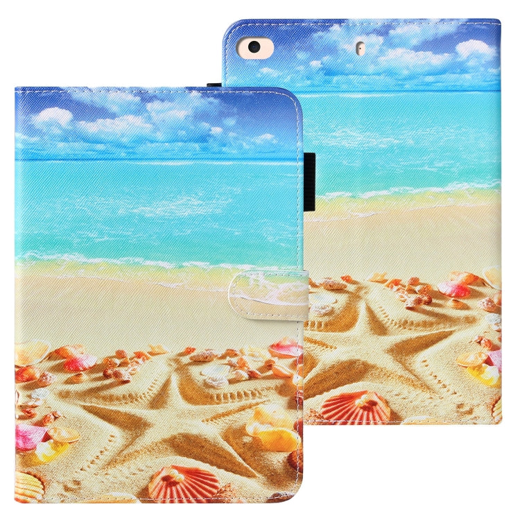 Cross Texture Painted Horizontal  Leather Case with Sleep / Wake-up Function & Card Slot & Holder & Wallet