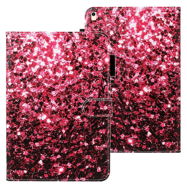 Cross Texture Painted Horizontal  Leather Case with Sleep / Wake-up Function & Card Slot & Holder & Wallet