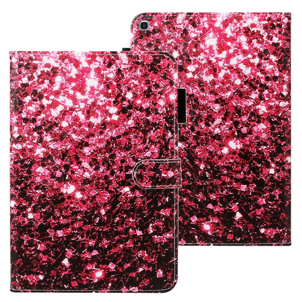 Cross Texture Painted Horizontal  Leather Case with Sleep / Wake-up Function & Card Slot & Holder & Wallet