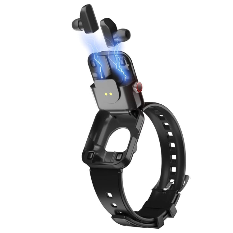 S6 TWS Earphone 1.91 inch Smart Bracelet Support Bluetooth Call / Health Monitoring