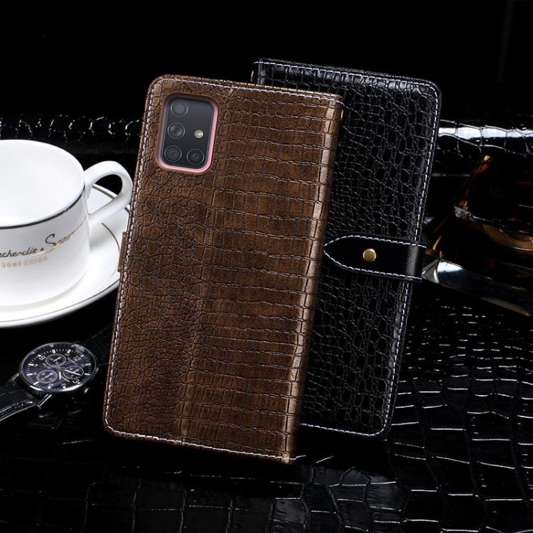 idewei Crocodile Texture Horizontal Flip Leather Case with Holder & Card Slots & Wallet, For Galaxy A71, For Umidigi F2, For Umidigi Power 3, For Umidigi X, For Nokia 5.1