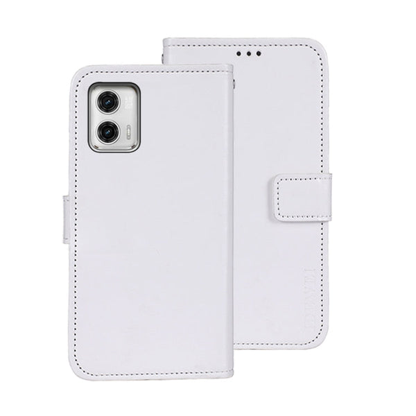 idewei Crazy Horse Texture Leather Phone Case with Holder