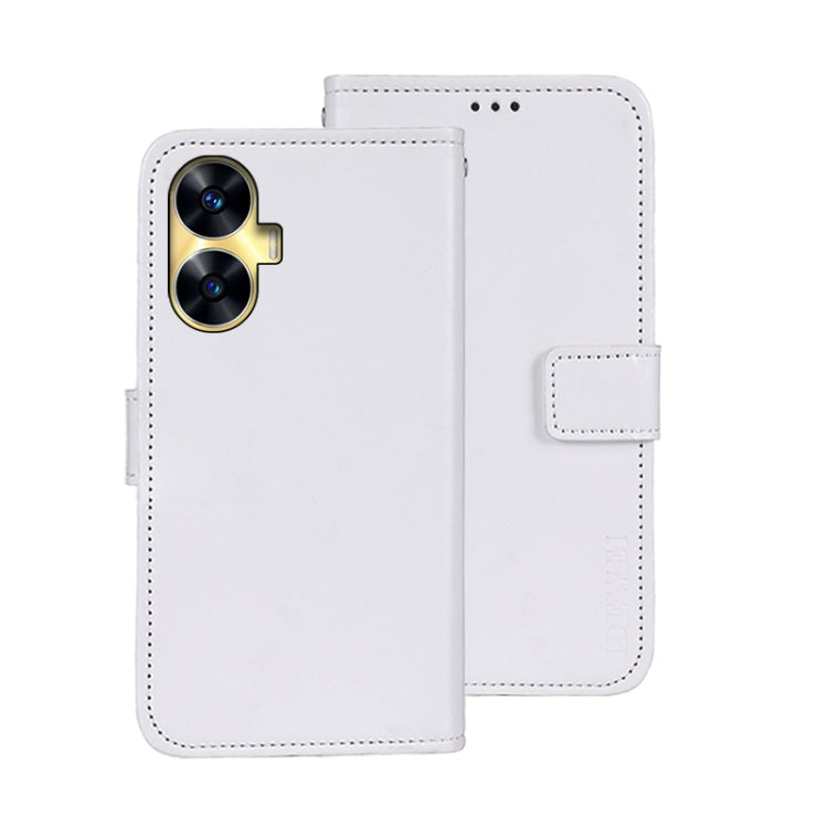 idewei Crazy Horse Texture Leather Phone Case with Holder