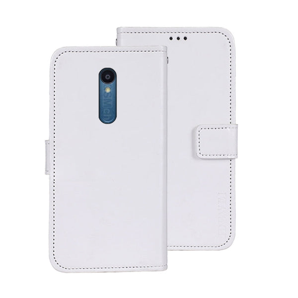 idewei Crazy Horse Texture Leather Phone Case with Holder