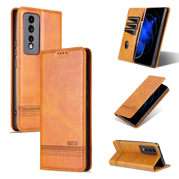 AZNS Magnetic Calf Texture Flip Leather Phone Case