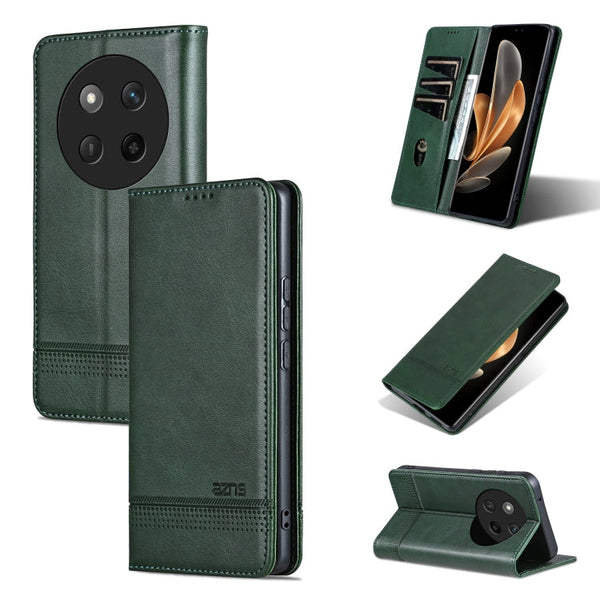 AZNS Magnetic Calf Texture Flip Leather Phone Case