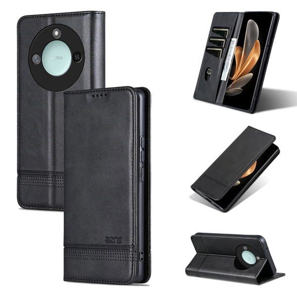 AZNS Magnetic Calf Texture Flip Leather Phone Case