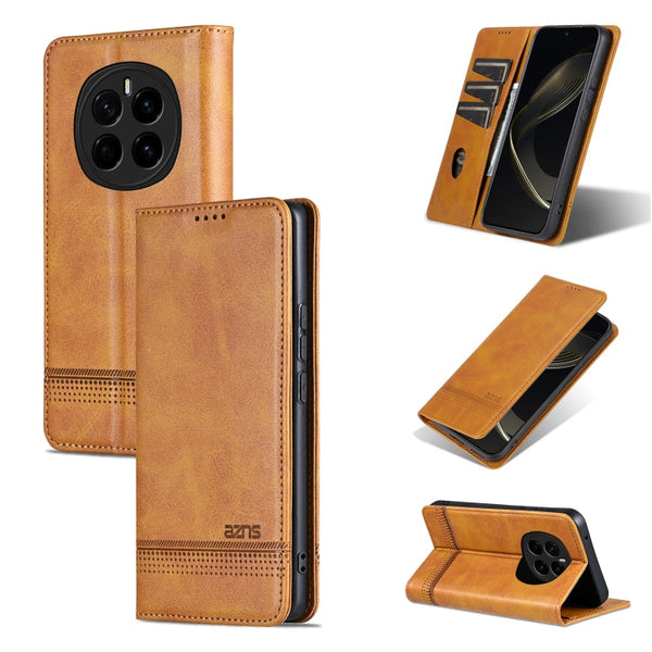 AZNS Magnetic Calf Texture Flip Leather Phone Case
