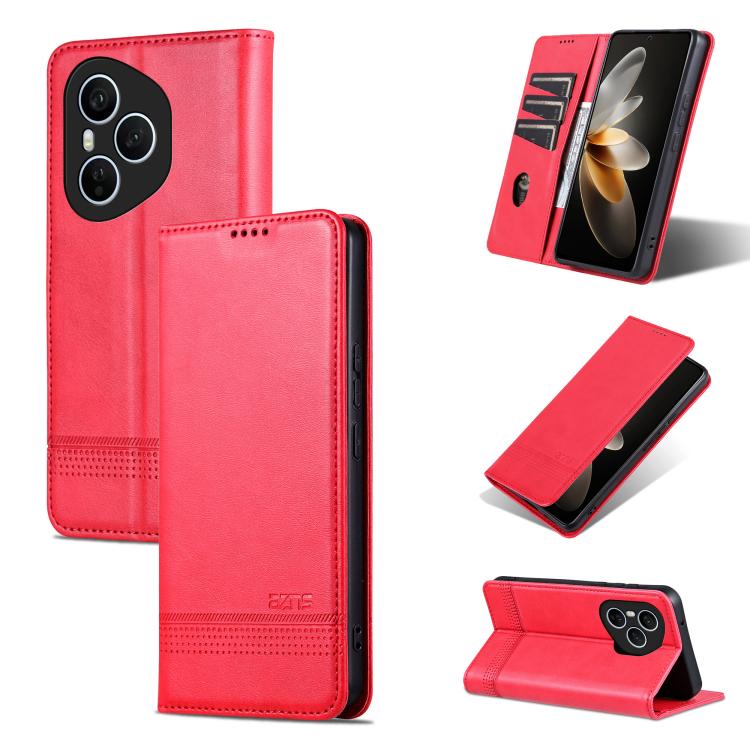 AZNS Magnetic Calf Texture Flip Leather Phone Case