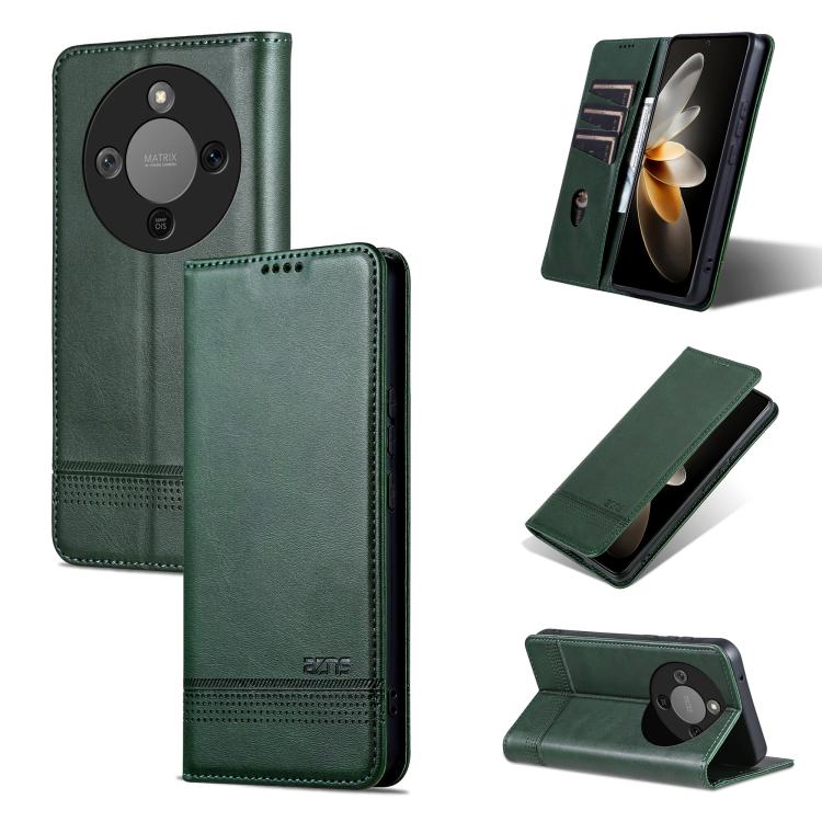 AZNS Magnetic Calf Texture Flip Leather Phone Case