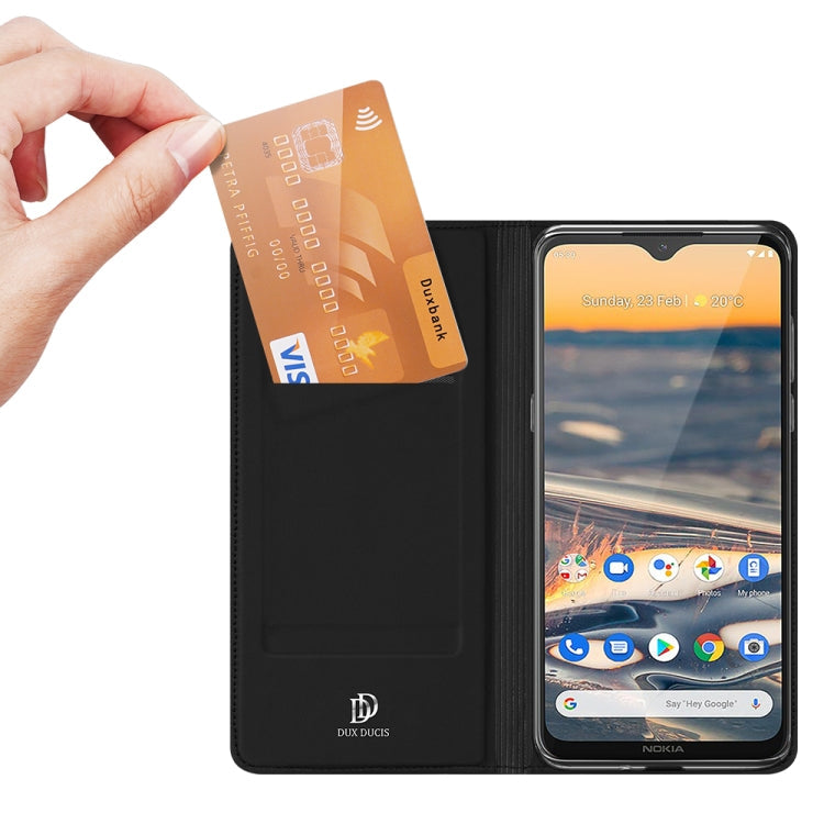 DUX DUCIS Skin Pro Series Horizontal Flip PU + TPU Leather Case, with Holder & Card Slots
