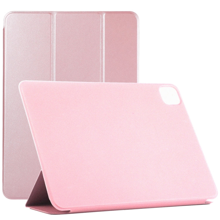 Non-buckle Double-sided Magnetic Flip Leather Tablet Case With Holder & Sleep / Wake-up Function