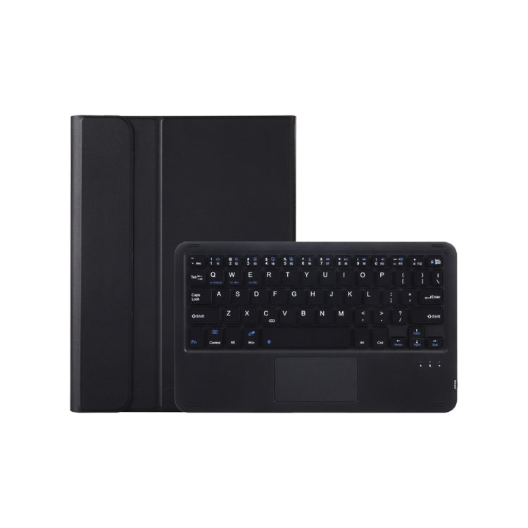 A0N7-A Lambskin Texture Ultra-thin Bluetooth Keyboard Leather Case with Touchpad