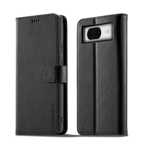 LC.IMEEKE Calf Texture Flip Leather Phone Case, For Google Pixel 9 / 9 Pro, For Google Pixel 8a, For Google Pixel 8, For Google Pixel 7a