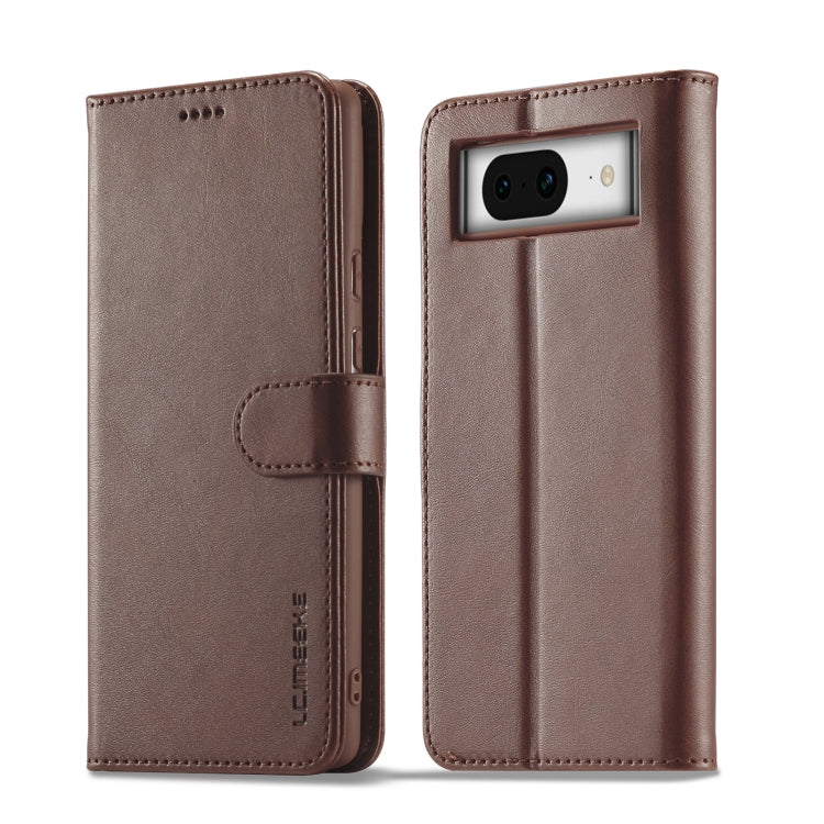 LC.IMEEKE Calf Texture Flip Leather Phone Case, For Google Pixel 9 / 9 Pro, For Google Pixel 8a, For Google Pixel 8, For Google Pixel 7a