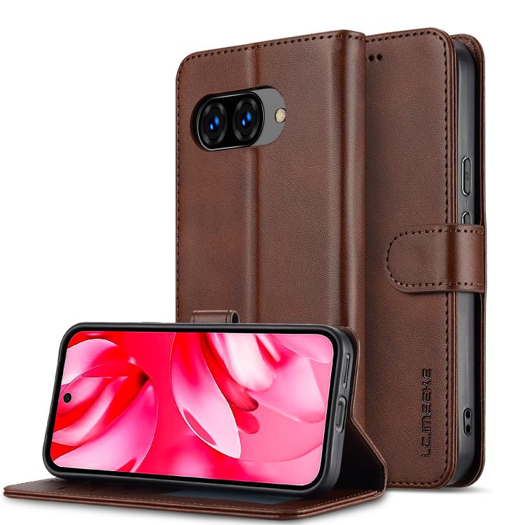 LC.IMEEKE Calf Texture Flip Leather Phone Case, For Google Pixel 10 Pro XL, For Google Pixel 10 / 10 Pro, For Google Pixel 9a, For Google Pixel 9 Pro XL