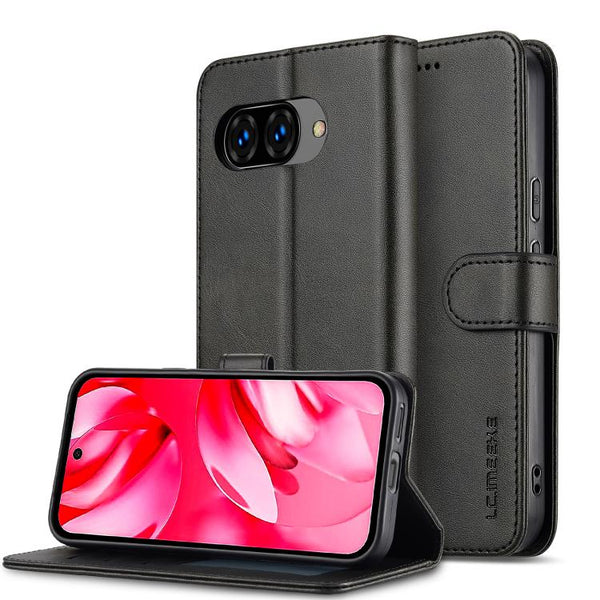 LC.IMEEKE Calf Texture Flip Leather Phone Case, For Google Pixel 10 Pro XL, For Google Pixel 10 / 10 Pro, For Google Pixel 9a, For Google Pixel 9 Pro XL