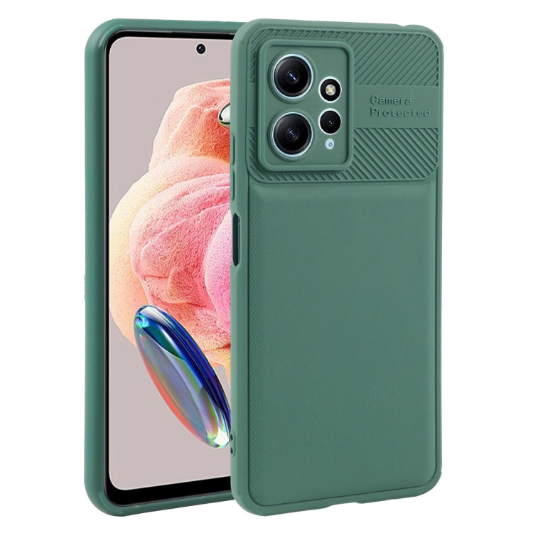 Twill Texture TPU Shockproof Phone Case, For Xiaomi Redmi Note 12 4G