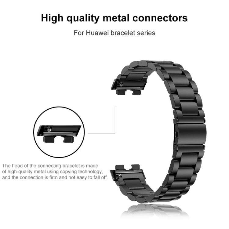16mm Three Strains Metal Replacement Watch Band