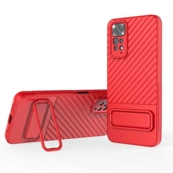 Wavy Texture TPU Phone Case with Lens Film, For Xiaomi Redmi Note 11, For Xiaomi Poco F5, For Xiaomi Redmi Note 12 Turbo, For Xiaomi Redmi Note 11S