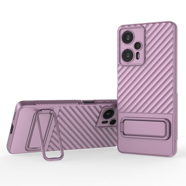 Wavy Texture TPU Phone Case with Lens Film, For Xiaomi Redmi Note 11, For Xiaomi Poco F5, For Xiaomi Redmi Note 12 Turbo, For Xiaomi Redmi Note 11S