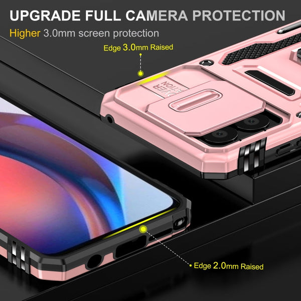 Armor PC + TPU Camera Shield Phone Case
