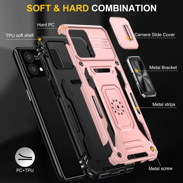 Armor PC + TPU Camera Shield Phone Case