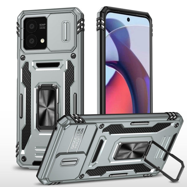 Armor PC + TPU Camera Shield Phone Case