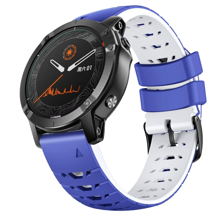22mm Trapezoidal Quick Release Silicone Watch Band