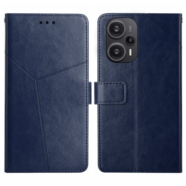 Y-shaped Pattern Flip Leather Phone Case