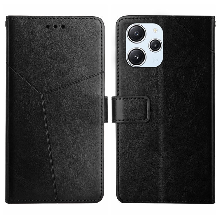 Y-shaped Pattern Flip Leather Phone Case