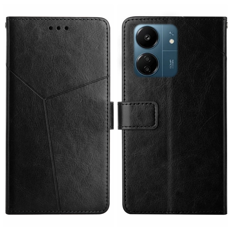 Y-shaped Pattern Flip Leather Phone Case