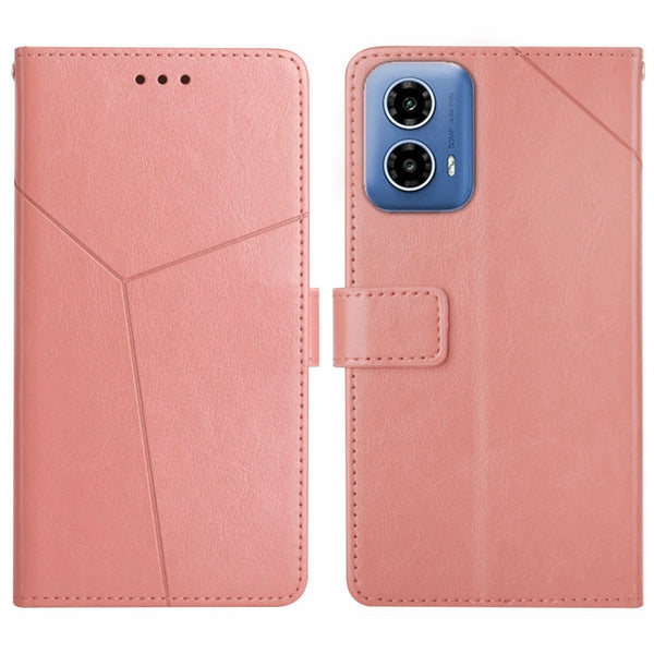 Y-shaped Pattern Flip Leather Phone Case