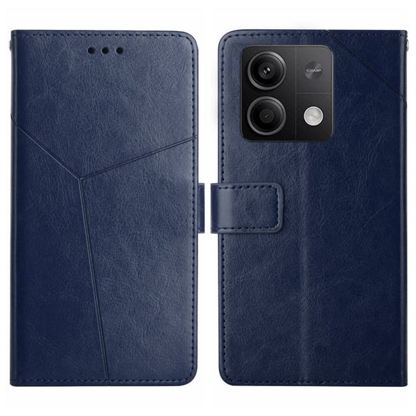 Y-shaped Pattern Flip Leather Phone Case