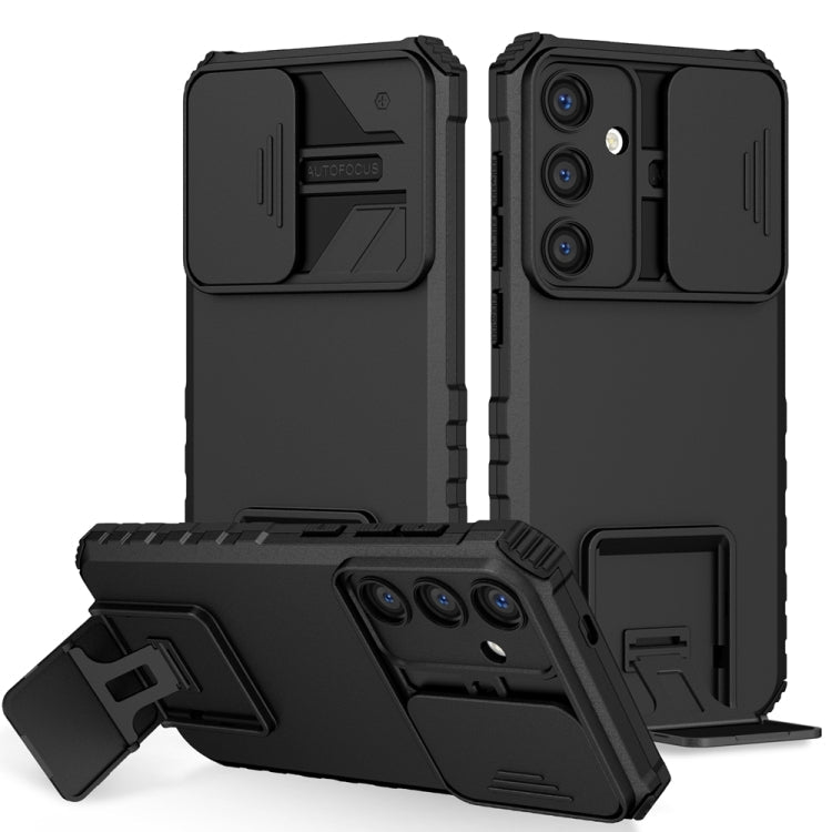 Stereoscopic Holder Sliding Camshield Phone Case