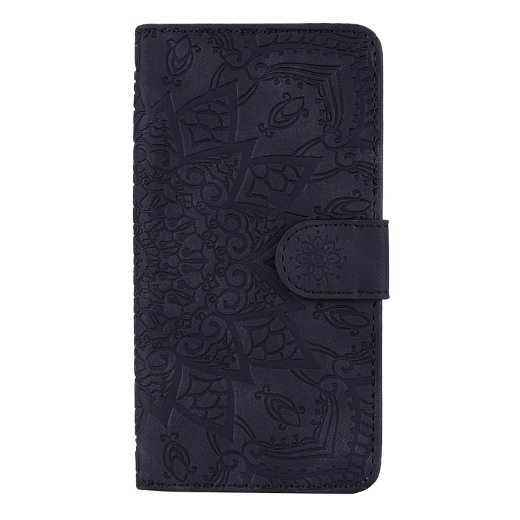 Embossed Sunflower Pattern Horizontal Flip PU Leather Case with Holder & Card Slots & Wallet & Lanyard, For Xiaomi Redmi Note 9 Pro Max, For Xiaomi Mi CC9 Pro / Mi Note 10 / Mi Note 10 Pro, For Huawei Mate 30 Pro