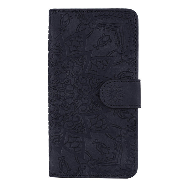Embossed Sunflower Pattern Horizontal Flip PU Leather Case with Holder & Card Slots & Wallet & Lanyard, For Xiaomi Redmi Note 9 Pro Max, For Xiaomi Mi CC9 Pro / Mi Note 10 / Mi Note 10 Pro, For Huawei Mate 30 Pro