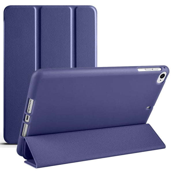 3-folding TPU Horizontal Flip Leather Tablet Case with Holder