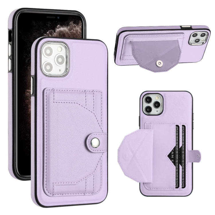 Shockproof Leather Phone Case with Card Holder, For iPhone 12 Pro Max, For iPhone 11, For iPhone 11 Pro, For iPhone 11 Pro Max