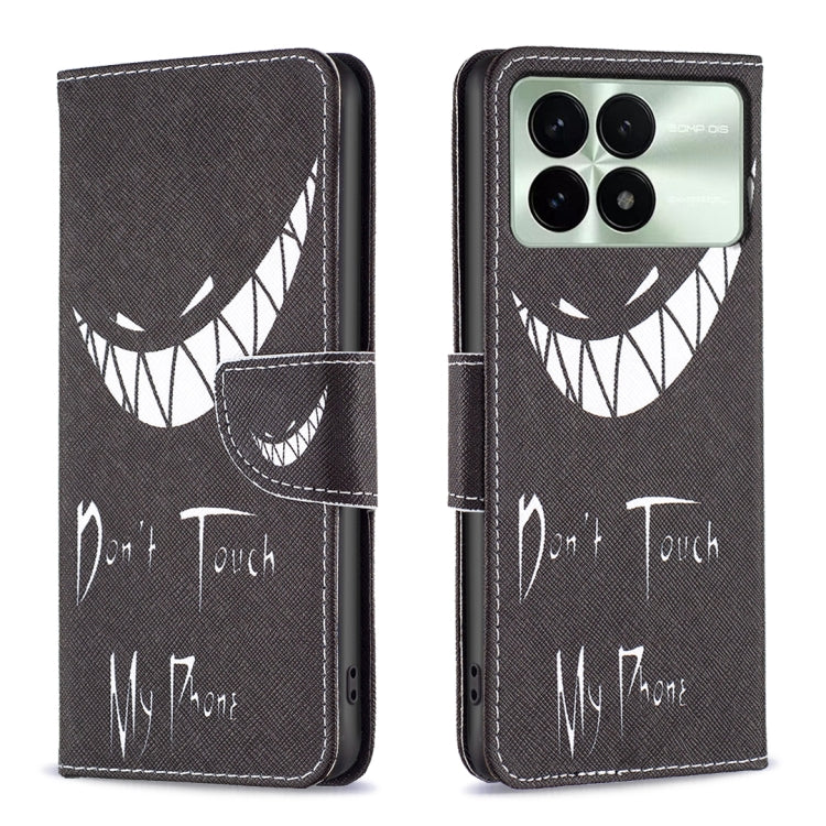 Colored Drawing Pattern Leather Phone Case