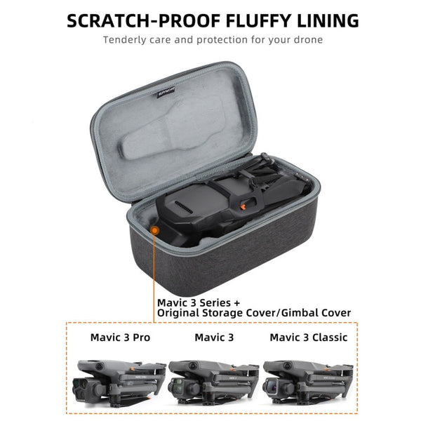 Sunnylife Storage Bag Handbag, For DJI Mavic 3 Classic / 3 Drone Body Bag