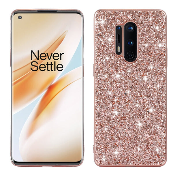 Glitter Powder Shockproof TPU Protective Case, For Xiaomi Redmi 8A / 8A Pro, For Xiaomi Redmi Note 9 Pro, For OnePlus 8 Pro, For OnePlus 8